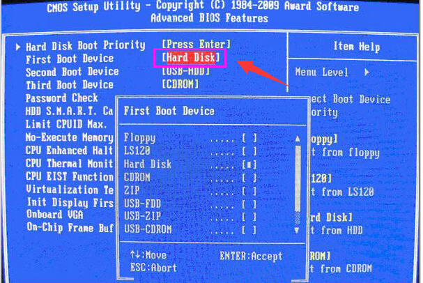 bios设置 bios设置