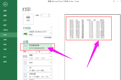 打印设置